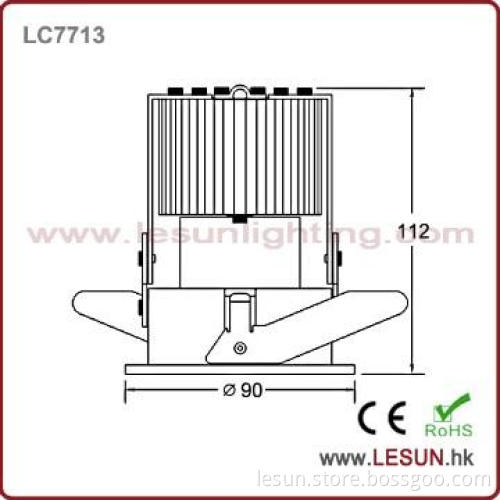 10W with beam angle 24 good quality down light cob for office LC7713